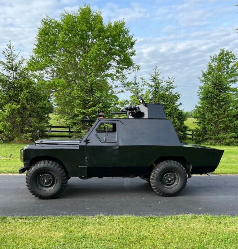 For Sale: A Vintage Shorland Mk 3 Armored Patrol Car – With A Rotating ...