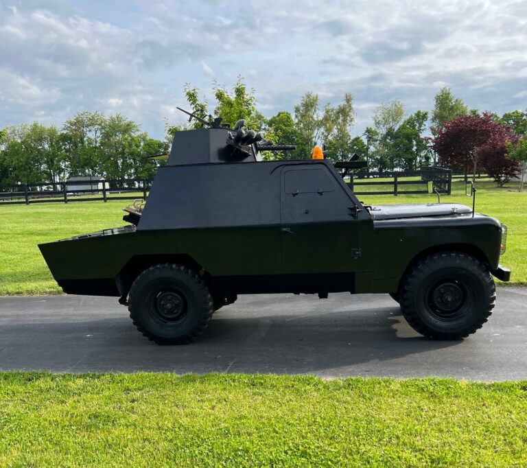 For Sale: A Vintage Shorland Mk 3 Armored Patrol Car – With A Rotating ...