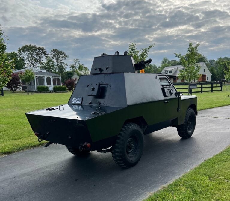 For Sale: A Vintage Shorland Mk 3 Armored Patrol Car – With A Rotating ...