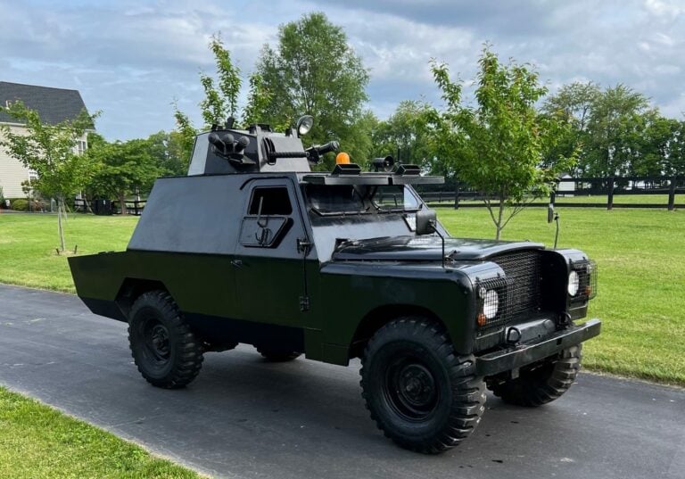 For Sale: A Vintage Shorland Mk 3 Armored Patrol Car – With A Rotating ...