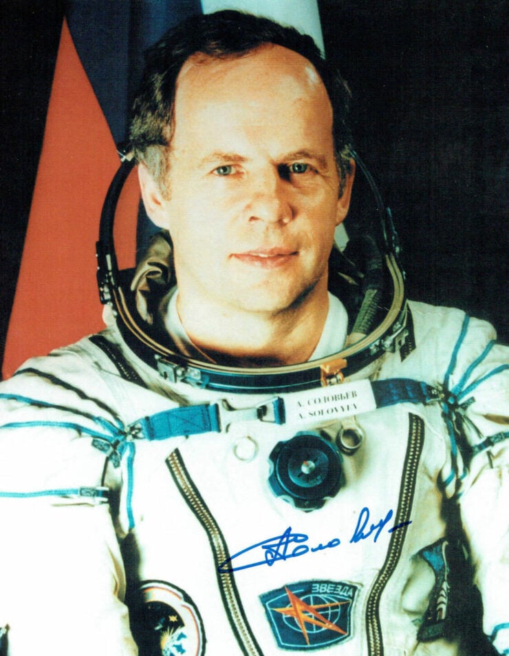 Cosmonaut Anatoly Solovyev