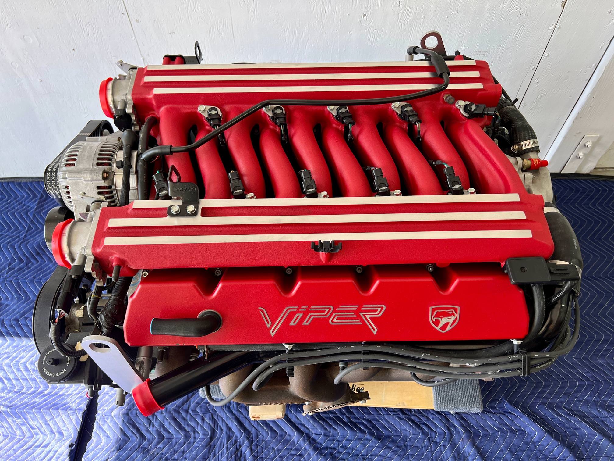 000; 2010 Dodge Viper Gen 4 ACR-X Crate Engine - 638 HP+