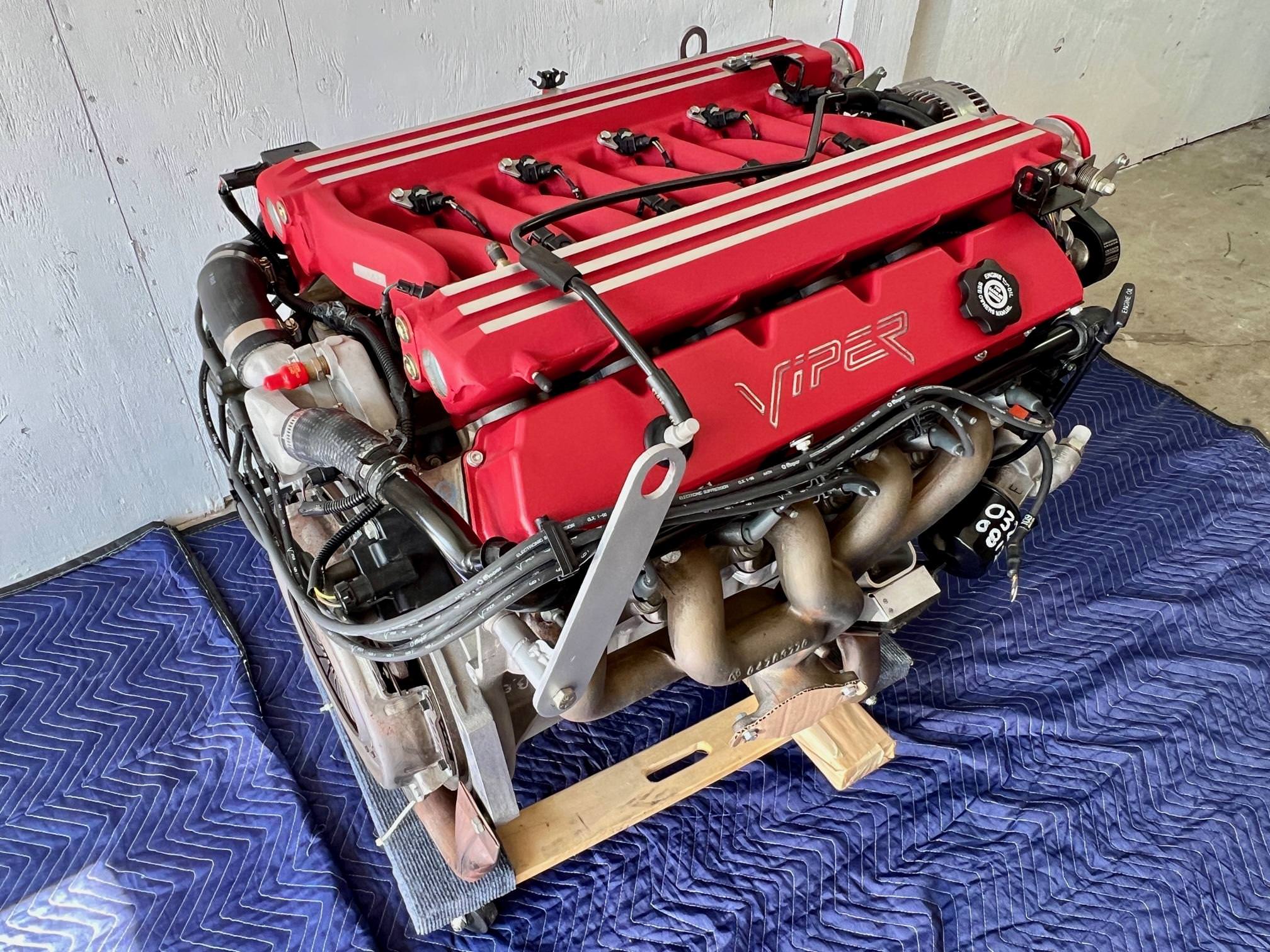 000; 2010 Dodge Viper Gen 4 ACR-X Crate Engine - 638 HP+