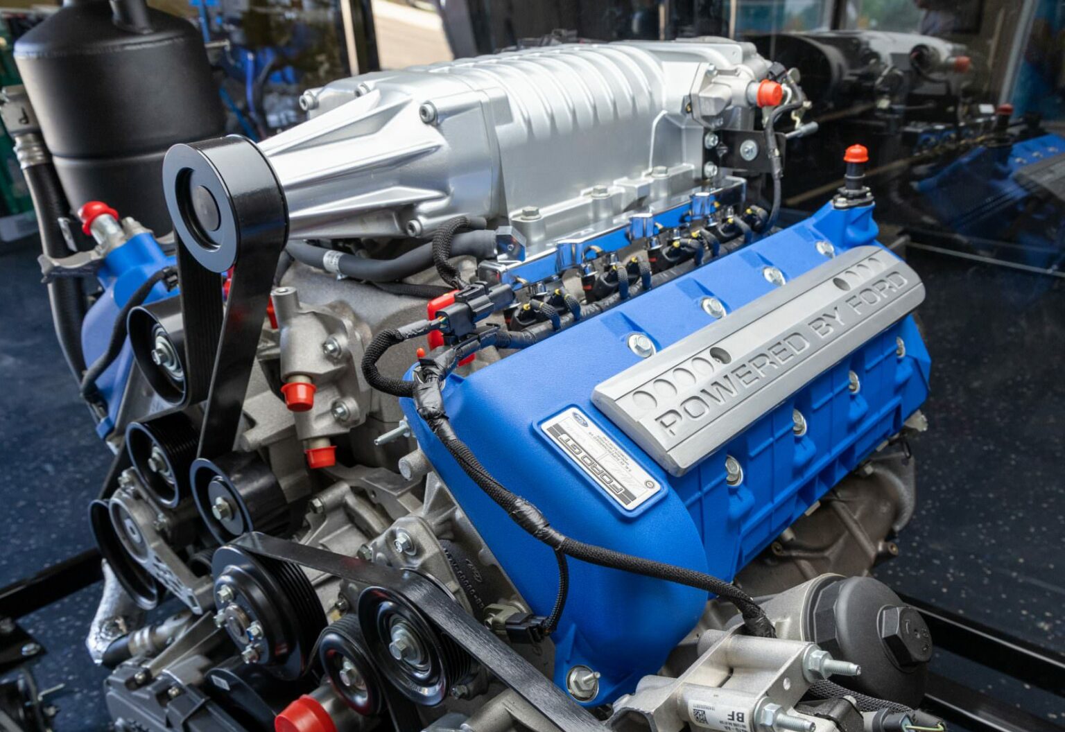 An Unused Bhp Factory Supercharged Ford Gt Engine