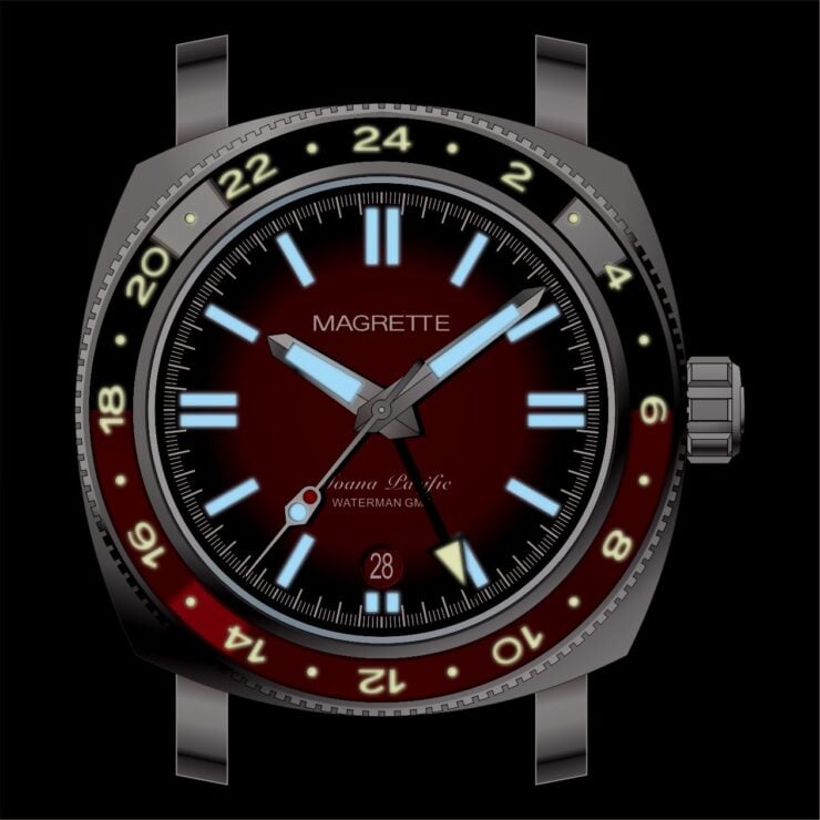 Moana Pacific Waterman GMT x Redbar NZ Special Edition 1
