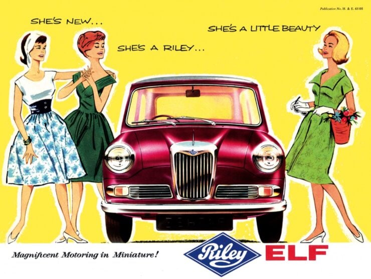 Riley Elf Vintage Ad