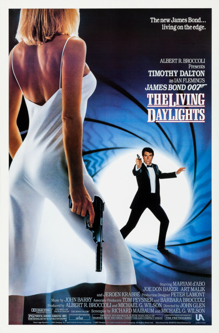 The Living Daylights Film Poster