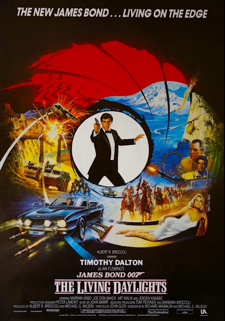 The Living Daylights Movie Poster