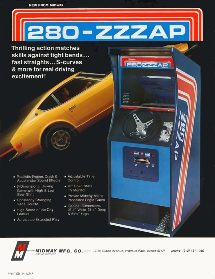 Datsun 280Z ZZZAP Edition Game