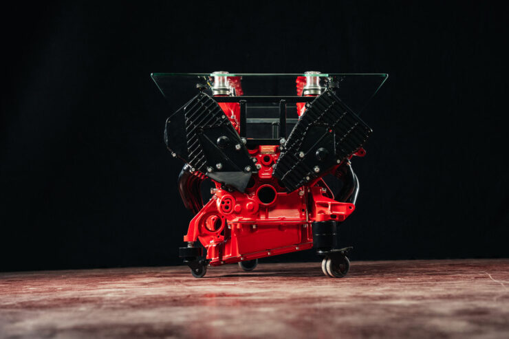 Ferrari F105 V8 Engine Coffee Table 12
