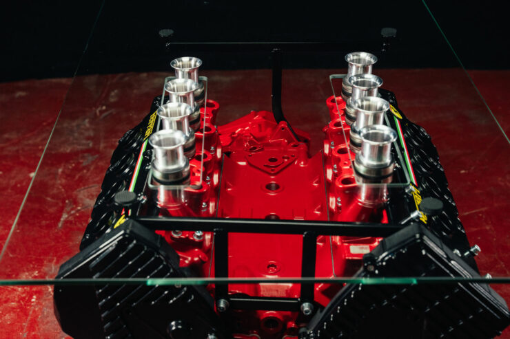 Ferrari F105 V8 Engine Coffee Table 13