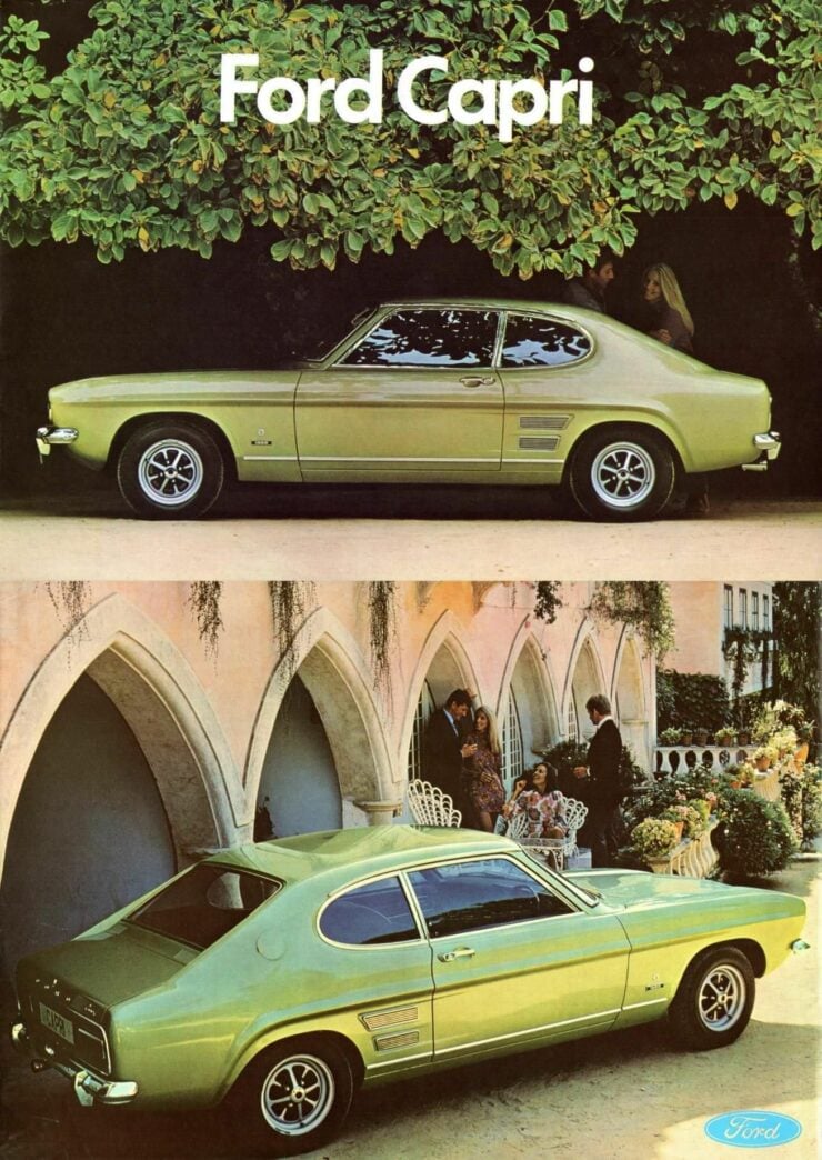 Ford Capri Vintage Ad