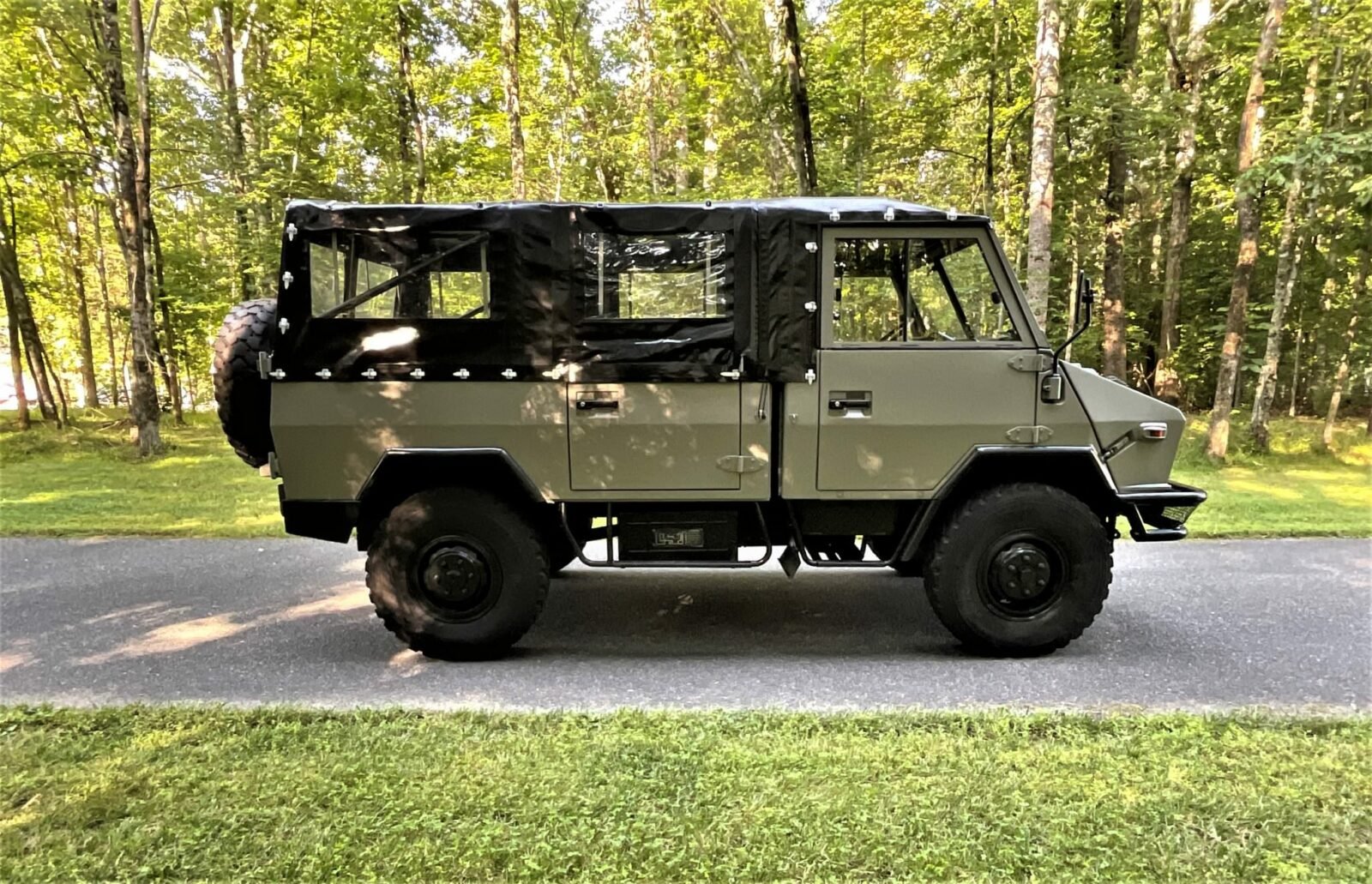 Rare In The USA: An Ex-Italian Military Iveco VM90 Torpedo 4x4 Unimog Rival