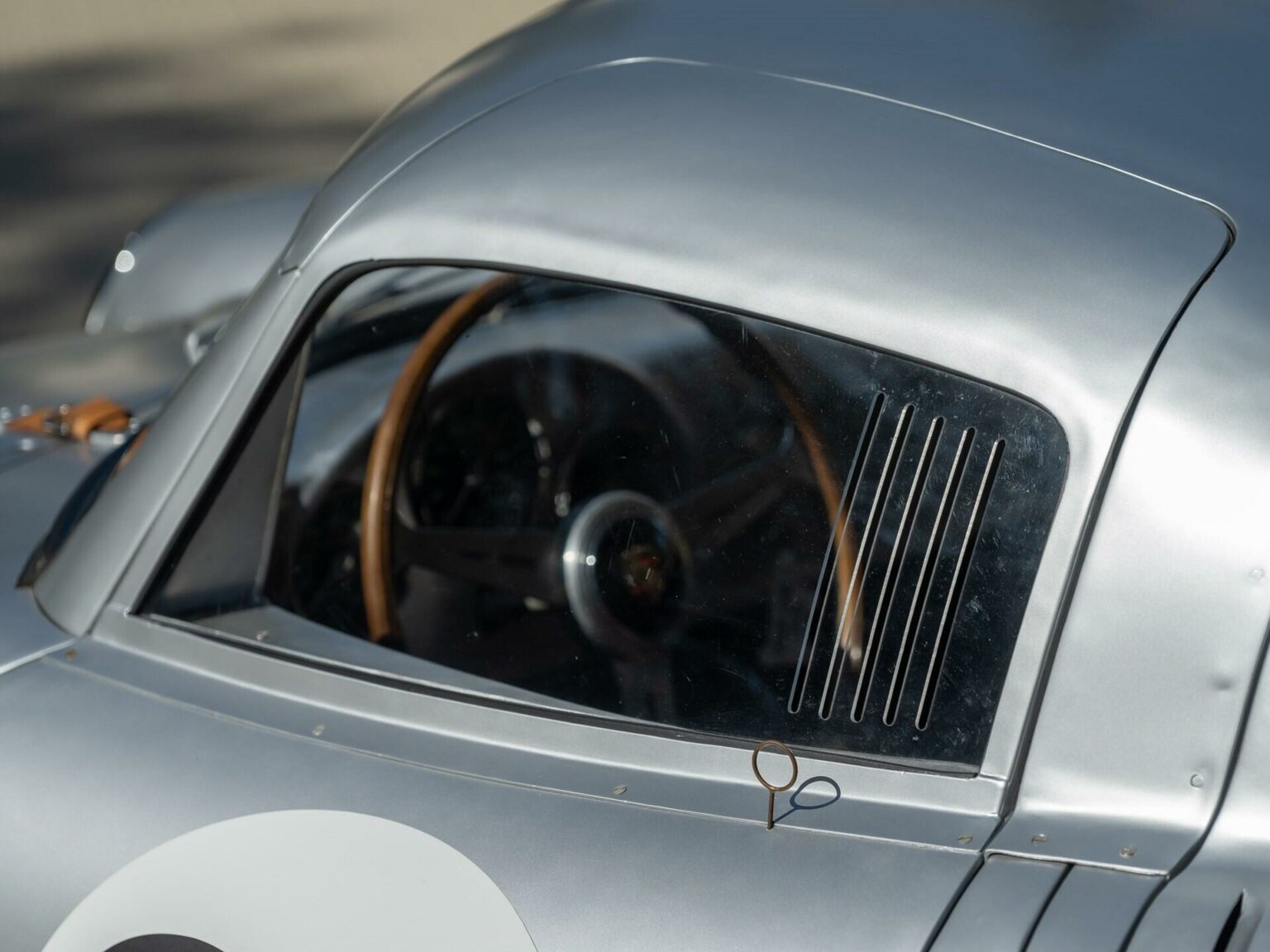 The Porsche 550A class winning car of the 1956 Le Mans motor race.