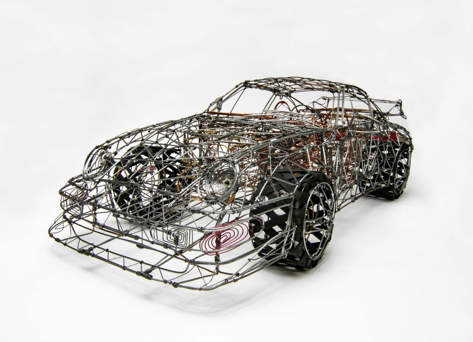 Porsche 993 Turbo Wire Sculpture 7