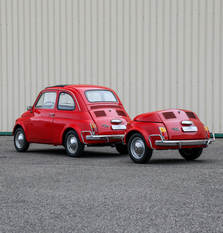 For Sale An Adorable 1970 Fiat 500 L With A Matching Trailer