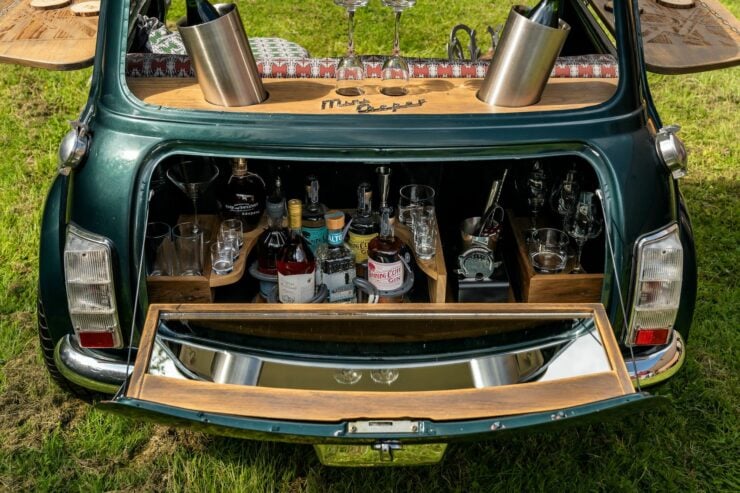 MiniBar Made From A Real Mini Cooper 12