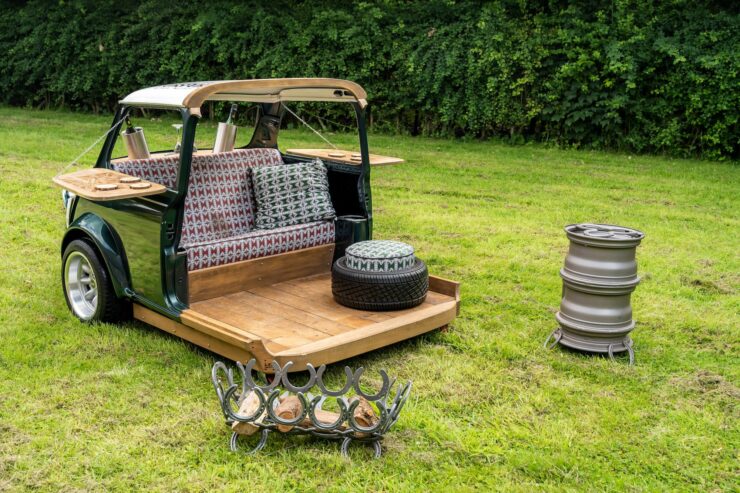 MiniBar Made From A Real Mini Cooper