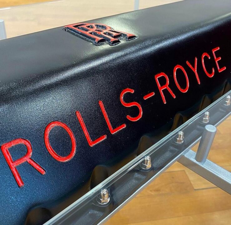Rolls-Royce Griffon Table Detail