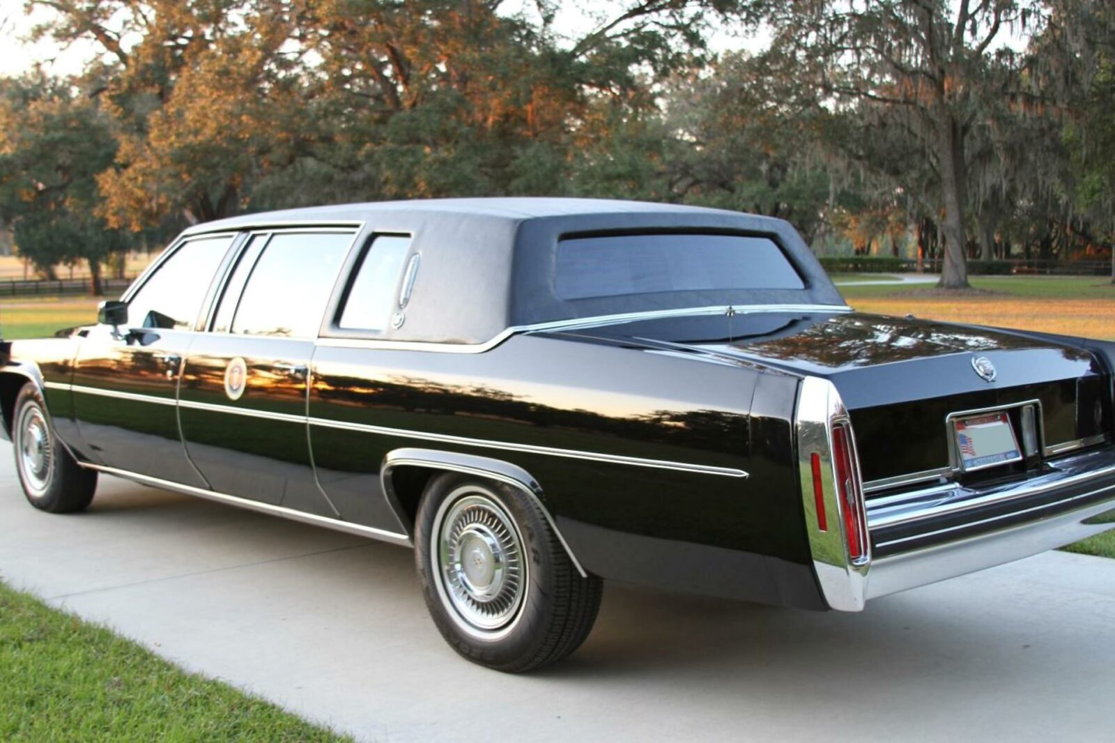 For Sale: An Ex-Secret Service 1984 Cadillac Series 75 Fleetwood Limousine