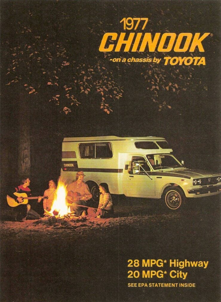 Toyota Chinook Vintage Brochure