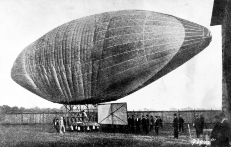 1888 Daimler Airship - Dr Friedrich Hermann Wölfert