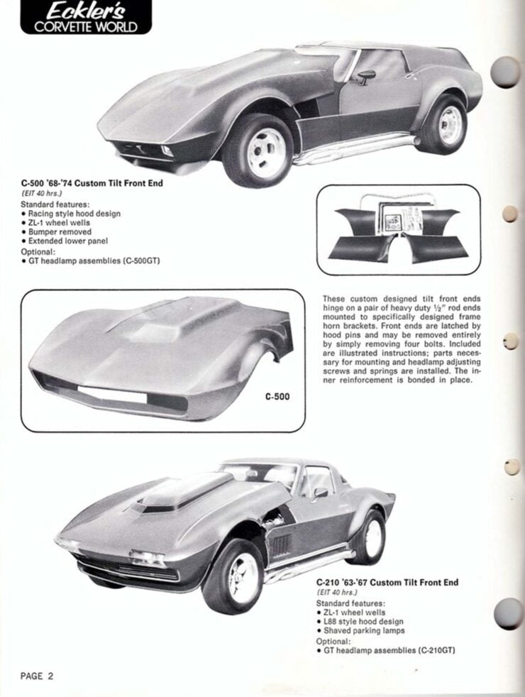 Eckler's Corvette Catalogue