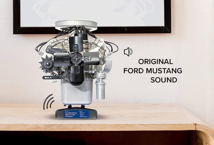Ford Mustang V8 Engine Model Kit 3