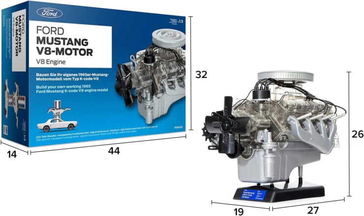 Ford Mustang V8 Engine Model Kit 4