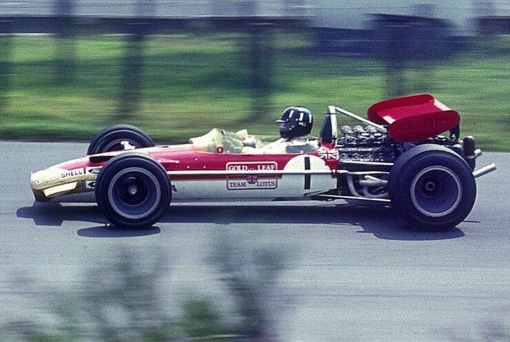 Graham Hill at the Nürburgring in 1969