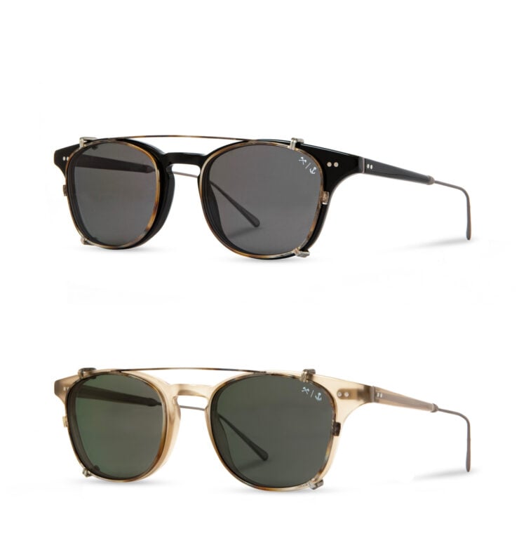 Shwood x Iron & Resin Kennedy City Glasses Collage