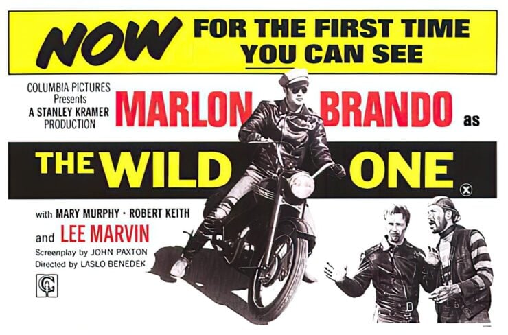 The Wild One Movie Poster Starring Marlon Brando