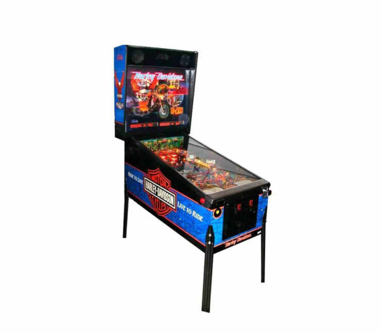 Vintage Harley-Davidson Pinball Machine 4