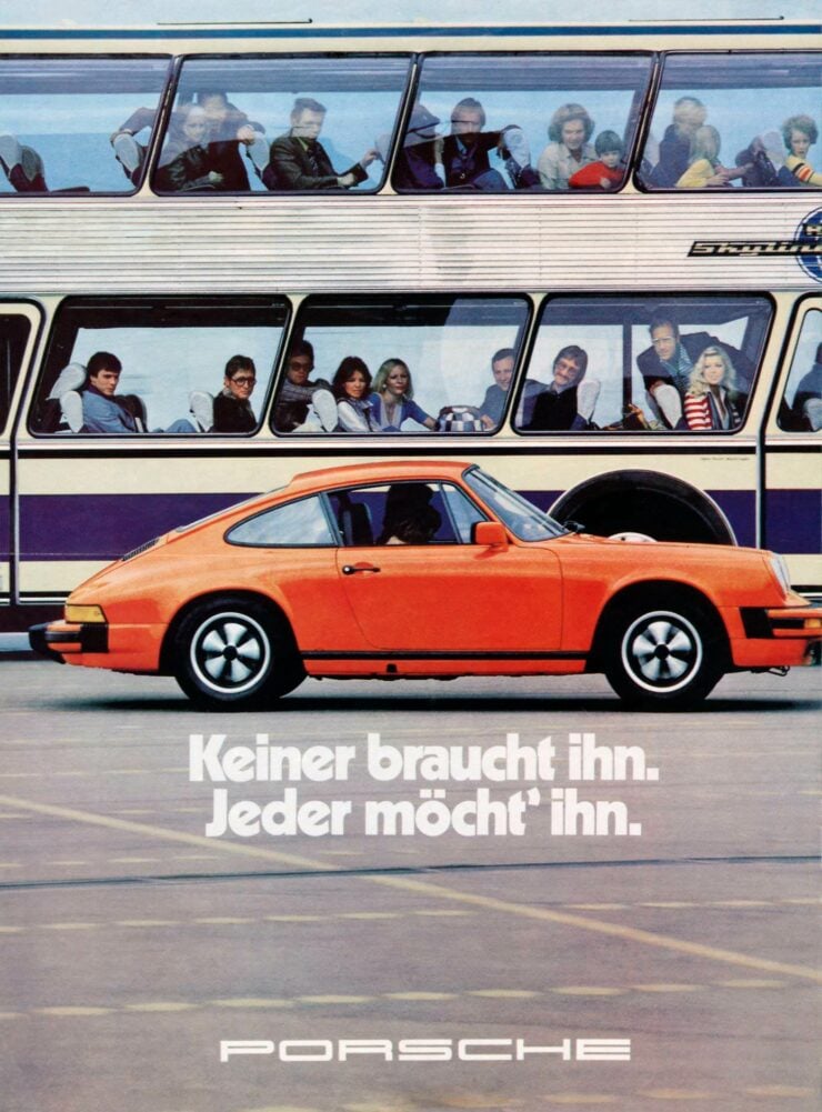Vintage Porsche Ad