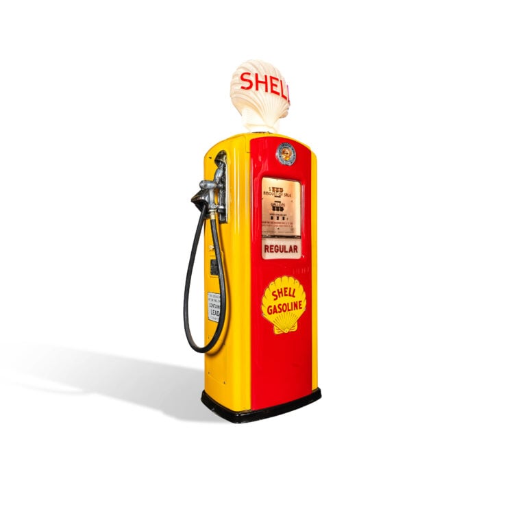 Vintage Shell Petrol Pump 1