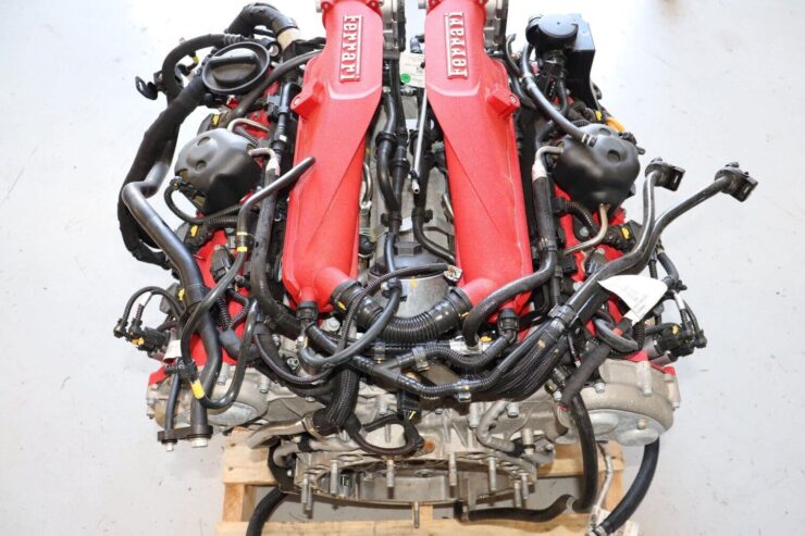 Ferrari Portofino V8 Engine 1