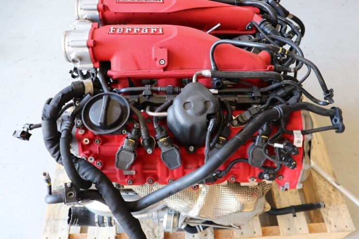 Ferrari Portofino V8 Engine 3