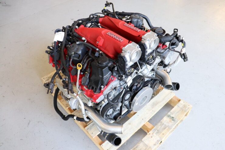 Ferrari Portofino V8 Engine 4