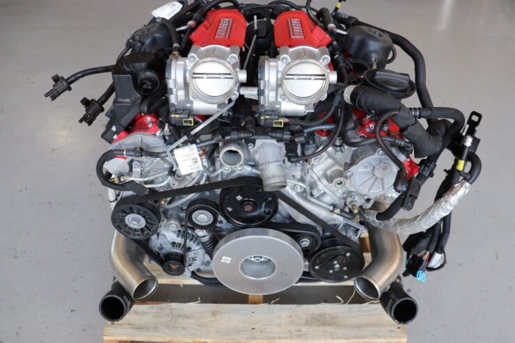 Ferrari Portofino V8 Engine 6