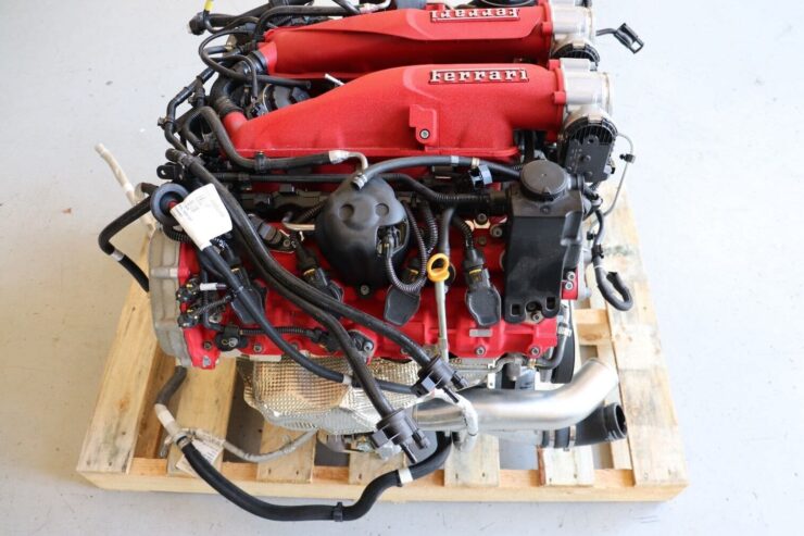 Ferrari Portofino V8 Engine 7