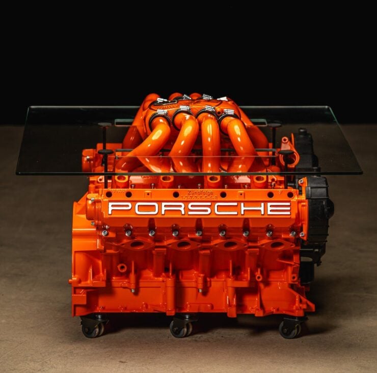 Porsche M28 V8 Engine Coffee Table 7