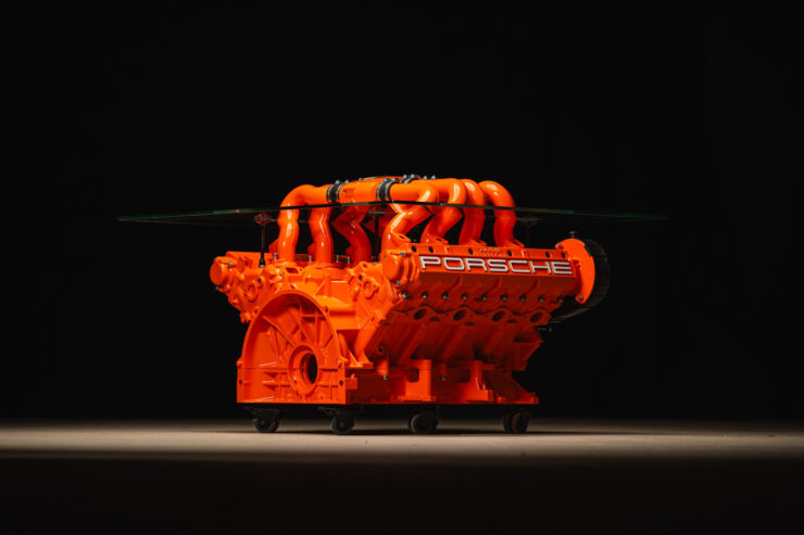 Porsche M28 V8 Engine Coffee Table 8