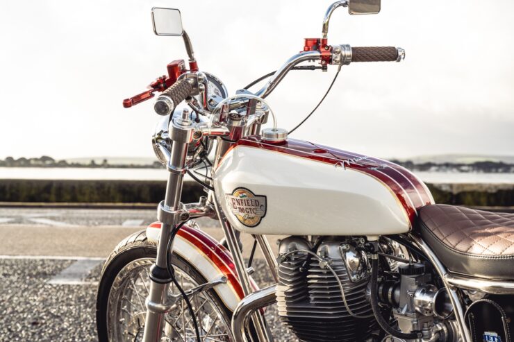 Royal Enfield Desert Sled Custom Motorcycle 10
