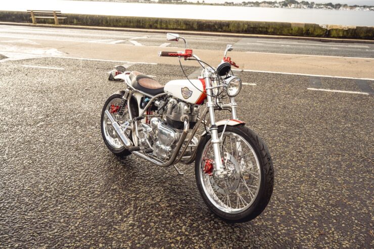 Royal Enfield Desert Sled Custom Motorcycle 6