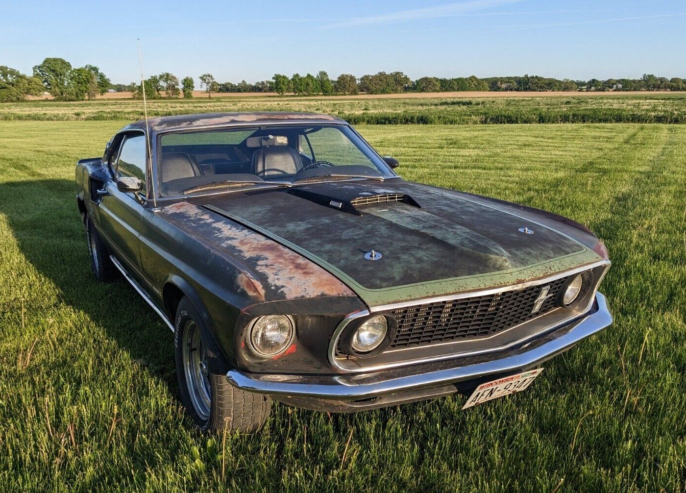 eBay Project Car A 1969 Ford Mustang Mach 1