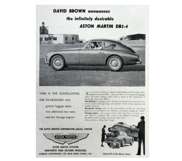 Aston Martin DB2-4 Brochure
