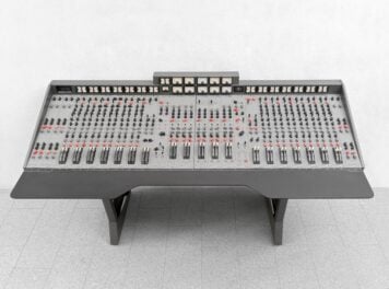 EMI TG12345 MkI Recording Console Used By The Beatles