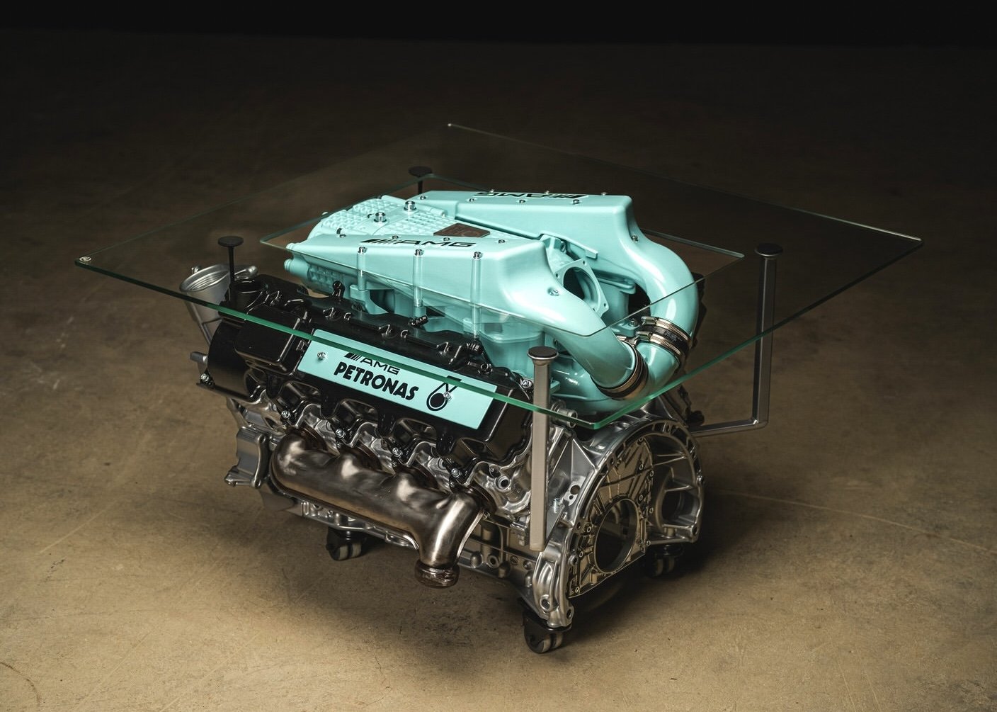 Mercedes-Benz AMG V8 Engine Coffee Table 13