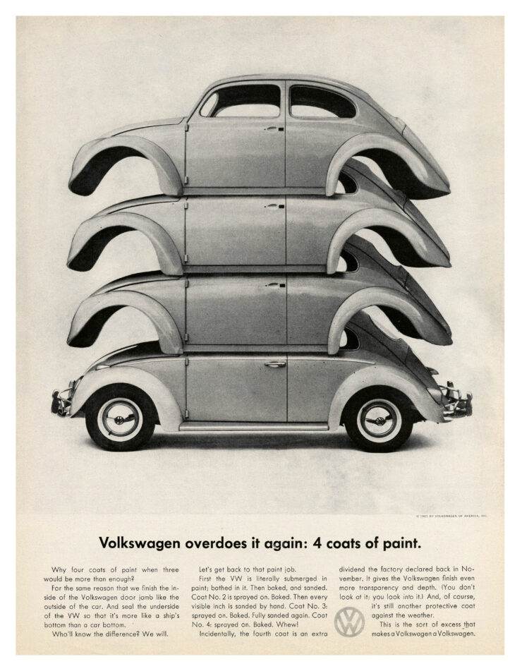 VW Beetle Paint Ad