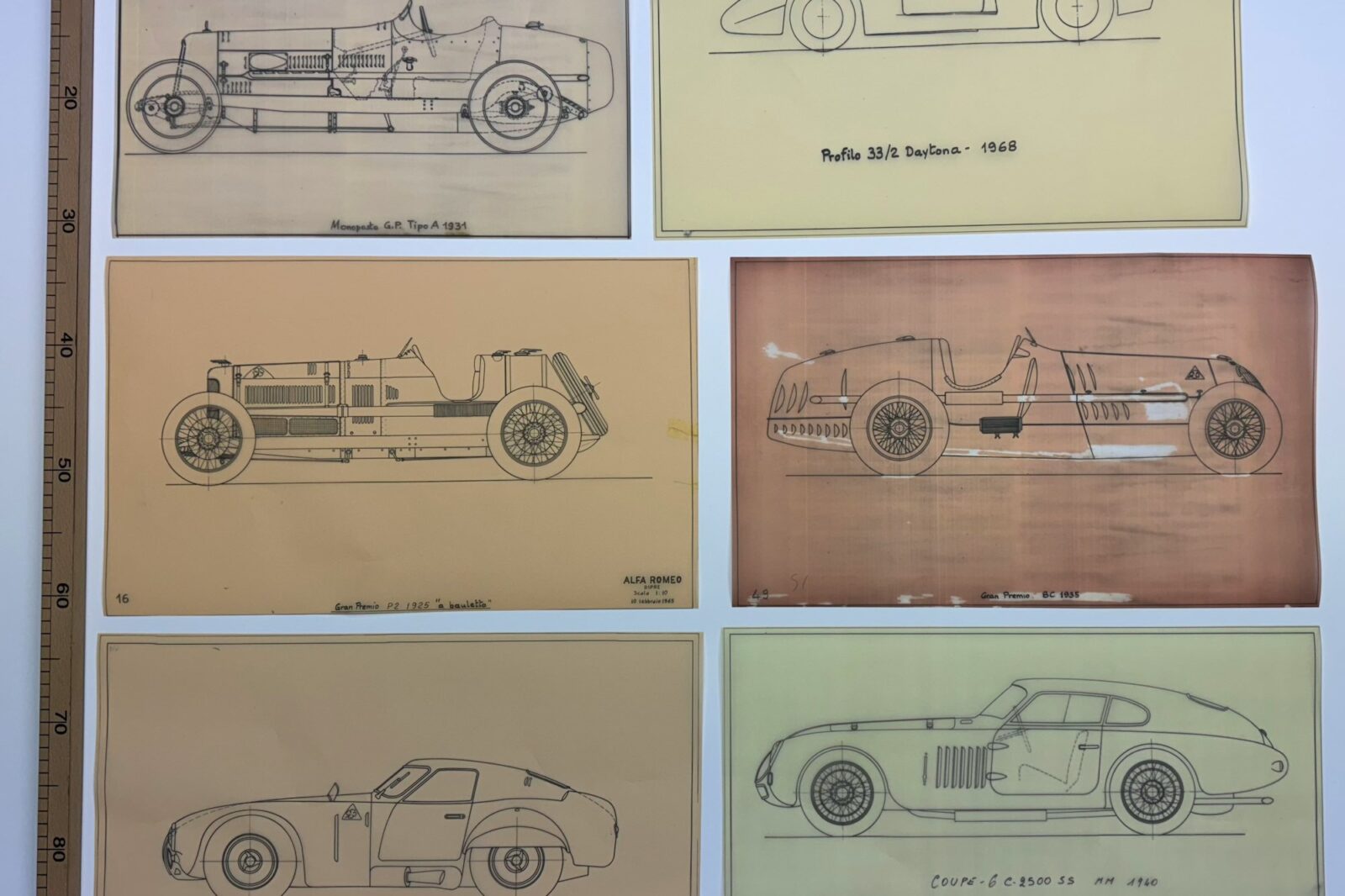 Alfa Romeo Factory Blueprints